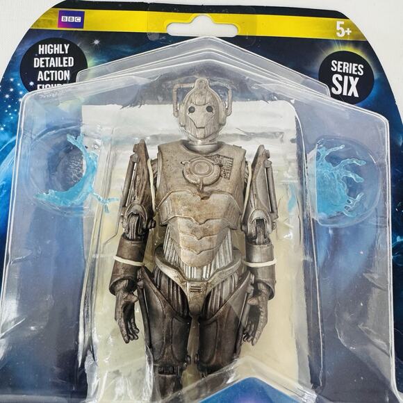 Doctor Who Corroded Cyberman & The Flesh Action Figure Series 6 2009 - Picture 6 of 8